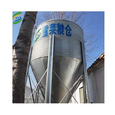 quality  Storage silos galvanized feed silos or feed tower for pig farm project factory